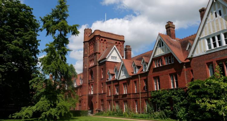 Front of Girton College buildings